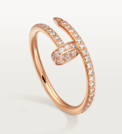 저스트 앵끌루 링, 스몰 세미 파베